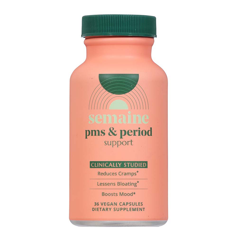 Semaine PMS & Period Support Vegan Capsules Shop Feminine Care at HEB
