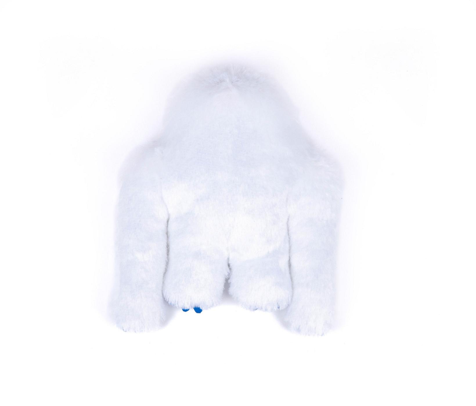 Woof & Whiskers Plush Dog Toy - Happy Yeti; image 3 of 3