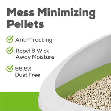 Tidy Cats Purina Breeze Unscented 99.9 Percent Dust Free Multi Cat Zeolite Pellet Litter Refill, 3.5 lb