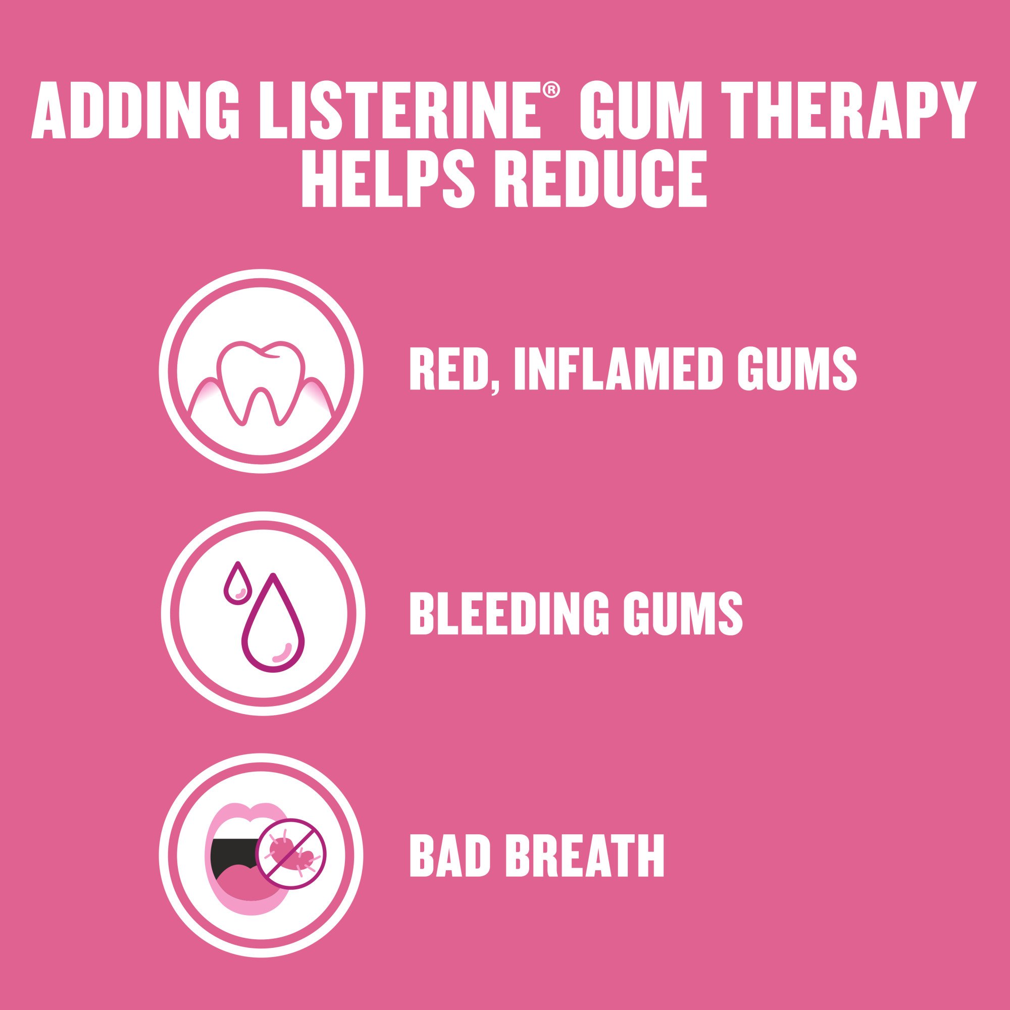 Listerine Gum Therapy Mouthwash - Glacier Mint - Shop Mouthwash at H-E-B