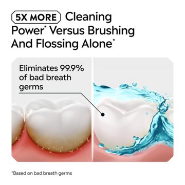 Listerine Gum Therapy Anti-Gingivitis Mouthwash - Glacier Mint, 33.8 oz