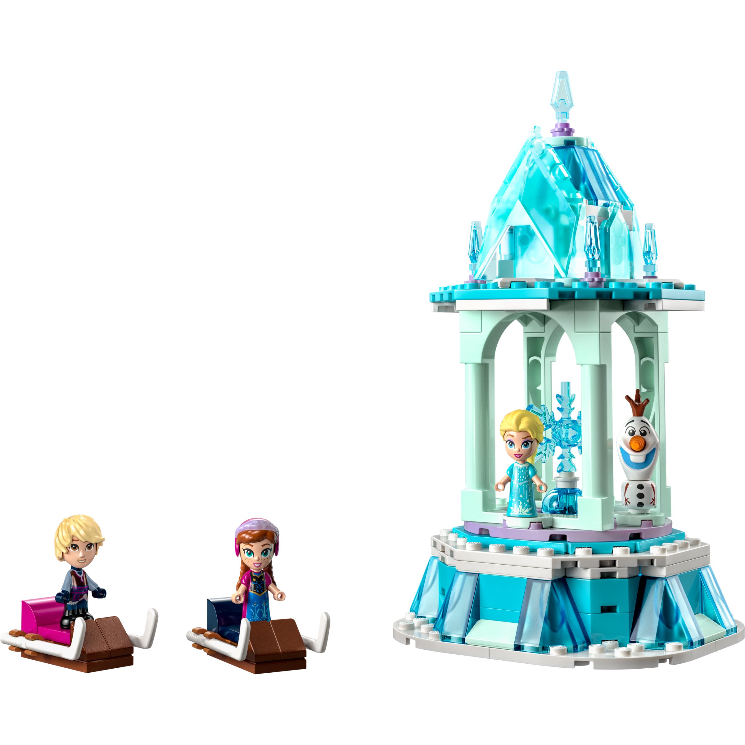 Lego Disney Frozen Anna And Elsas Magical Carousel Set Shop Lego And Building Blocks At H E B 