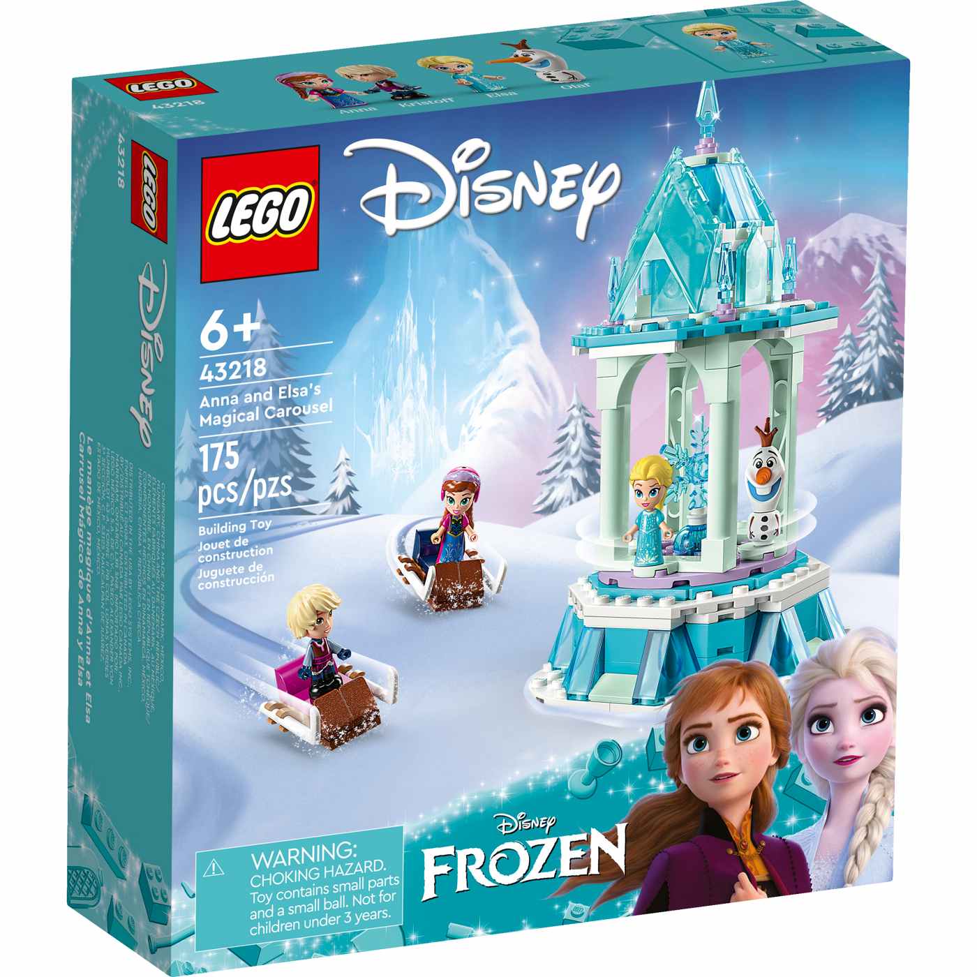 LEGO Disney Frozen Anna & Elsa's Magical Carousel Set; image 2 of 2