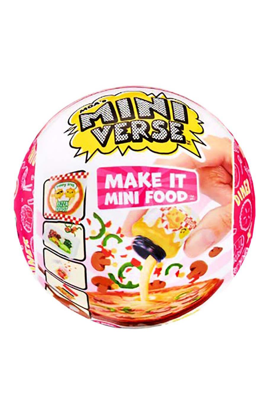 MGA's Miniverse Make It Mini Food Diner Series 2 Pastry Shop Bundle (4  Pack) Mini Collectibles, Blind Packaging, DIY, Resin Play, Replica Food,  NOT