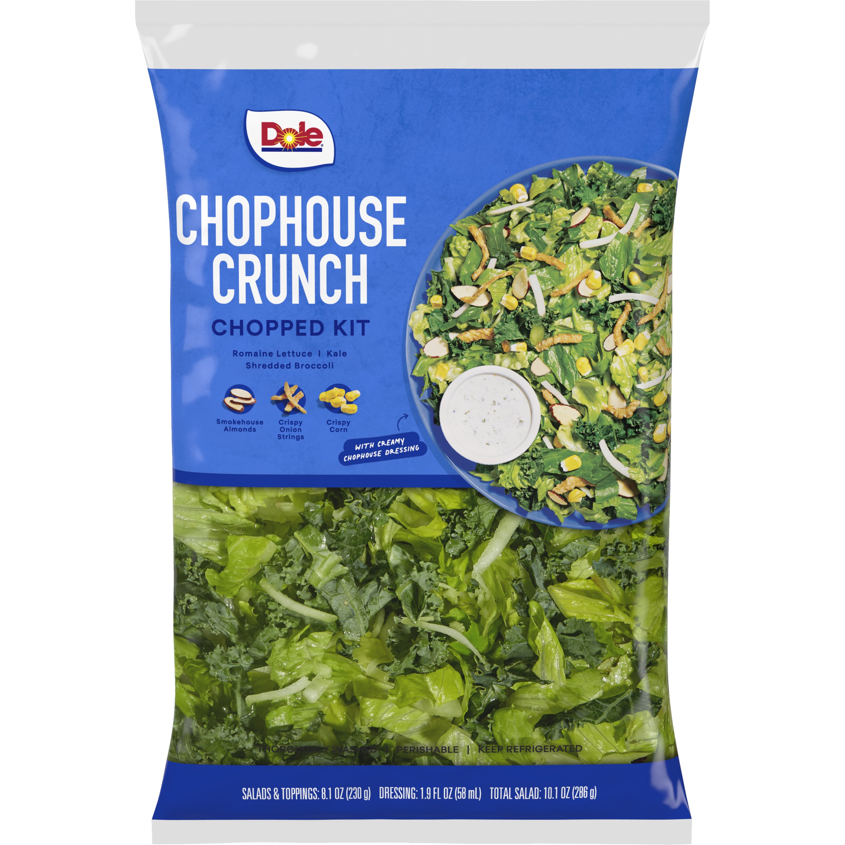 Dole Chopped Salad Kit Chophouse Crunch Shop Salads at HEB