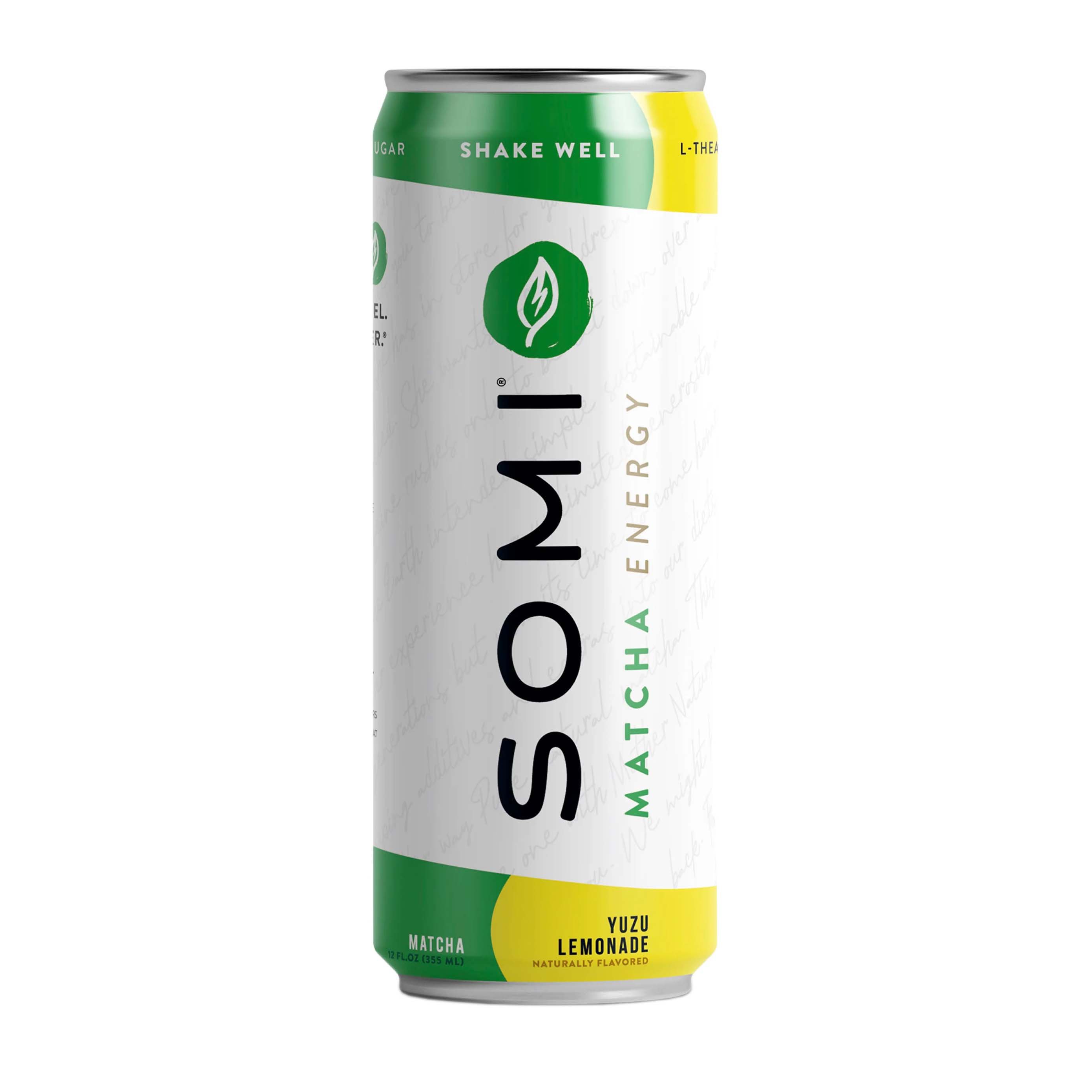 Somi Yuzu Lemonade Matcha Energy Shop Sports & Energy Drinks at HEB