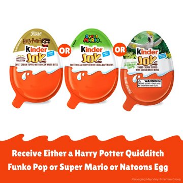 Kinder Joy Joy Candy Egg + Super Mario Toy Multi Pack