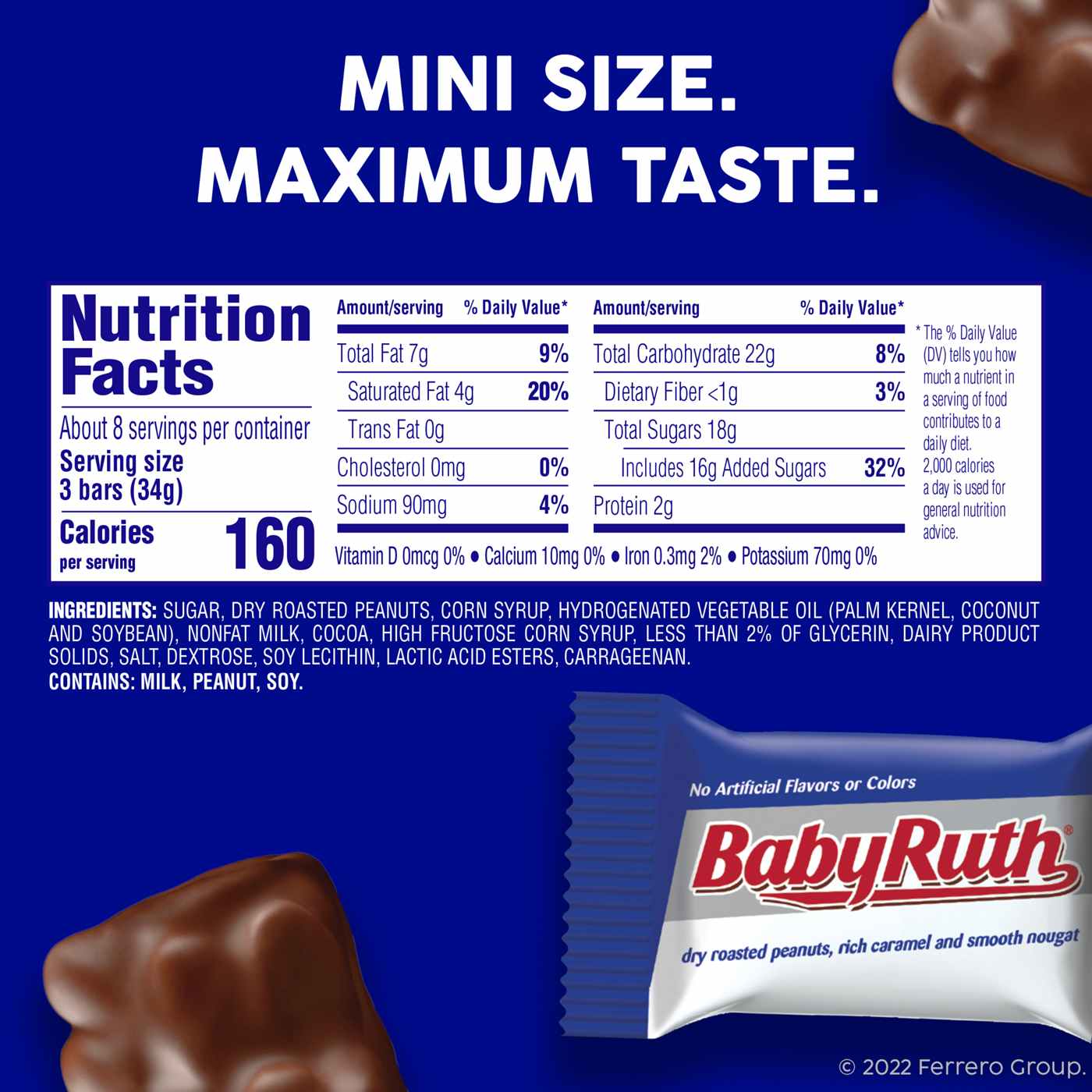 Baby Ruth Minis Candy Bars - Share Pack; image 3 of 7