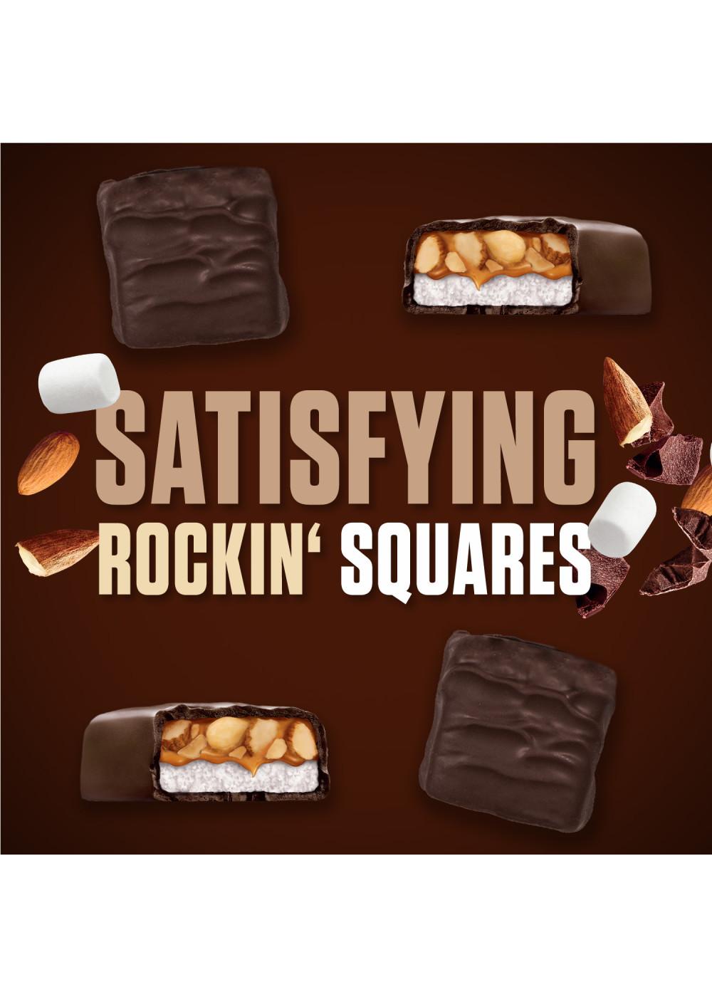 Snickers Rockin' Nut Road Squares Fun Size Candy Bars - Sharing Size ...