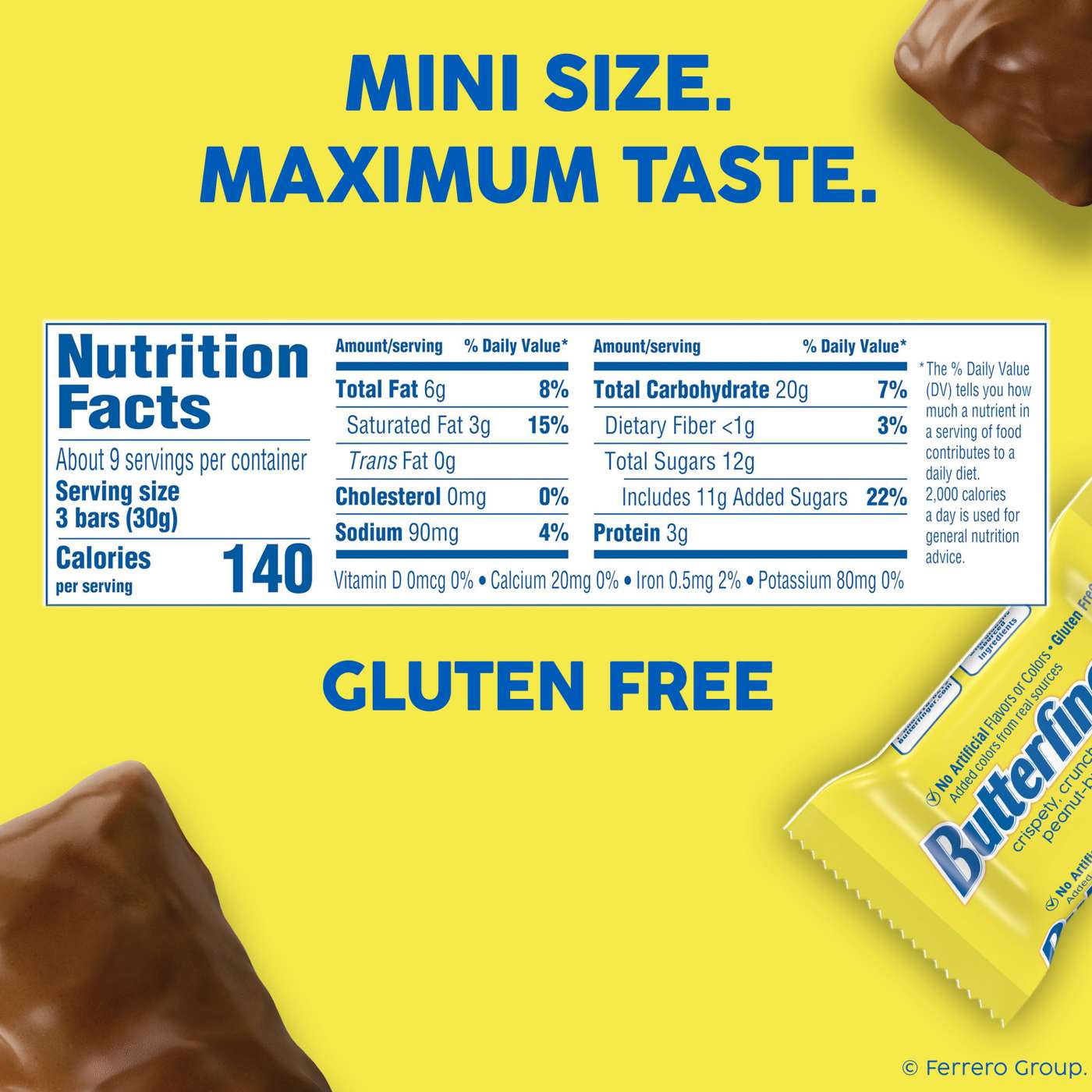 Butterfinger Minis Chocolate Candy Bars - Share Pack; image 2 of 11
