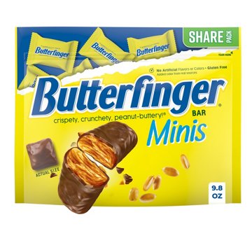 Butterfinger Minis Chocolate Candy Bars - Share Pack, 9.8 oz