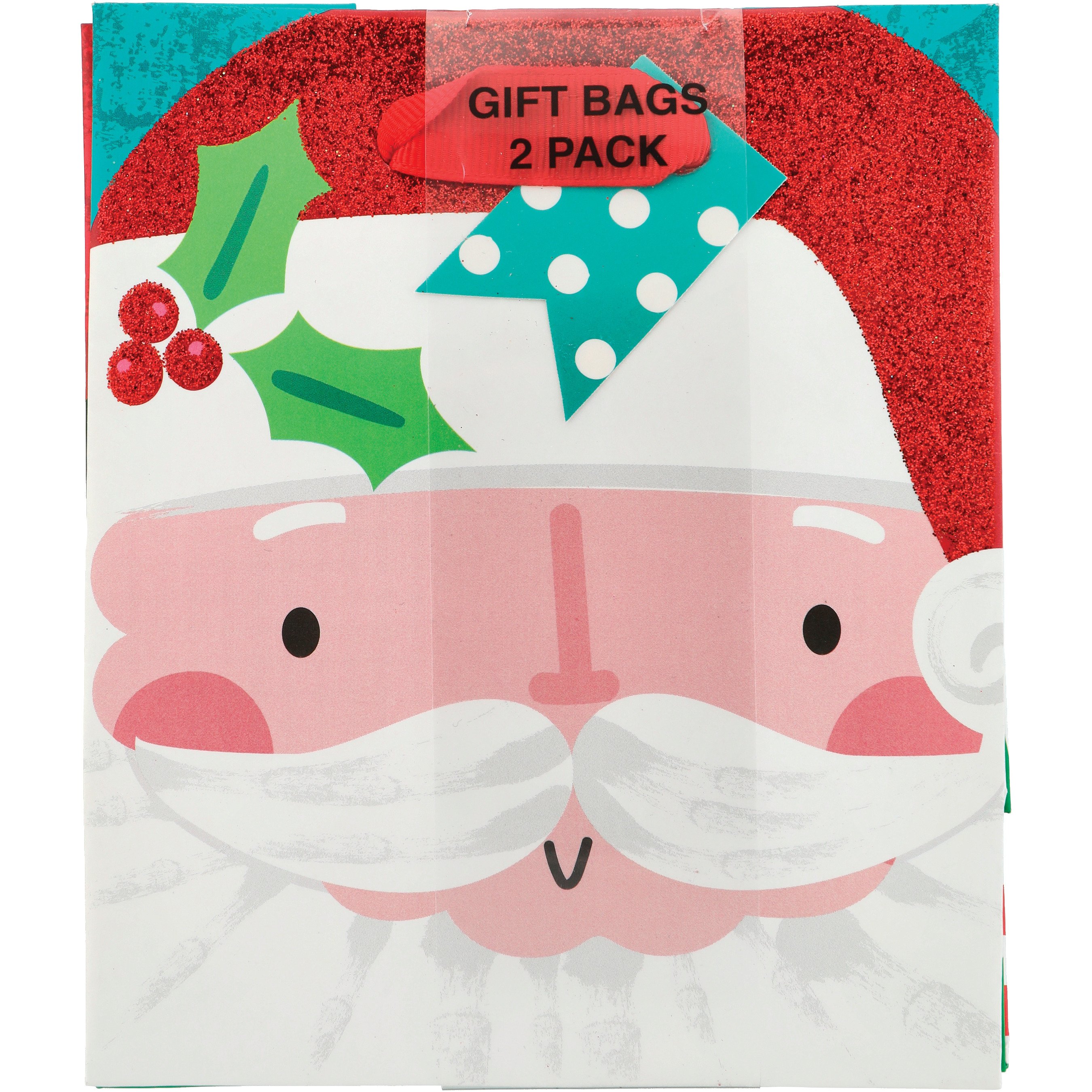 Destination Holiday Santa Mini Christmas Gift Bags, 2 Pk Shop Gift