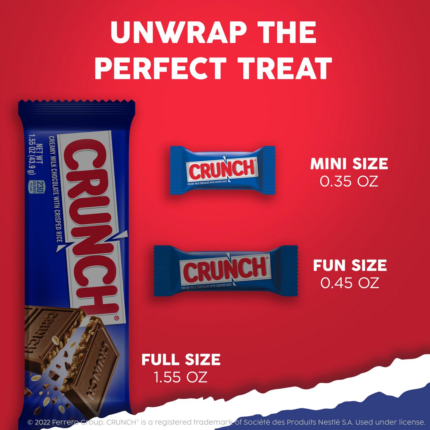 Crunch Minis Candy Bars - Share Pack; image 4 of 4