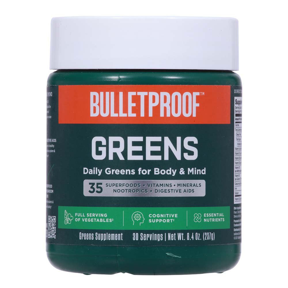 Bare Performance Nutrition, Strong Greens, Superfood Greens Powder, Lemon