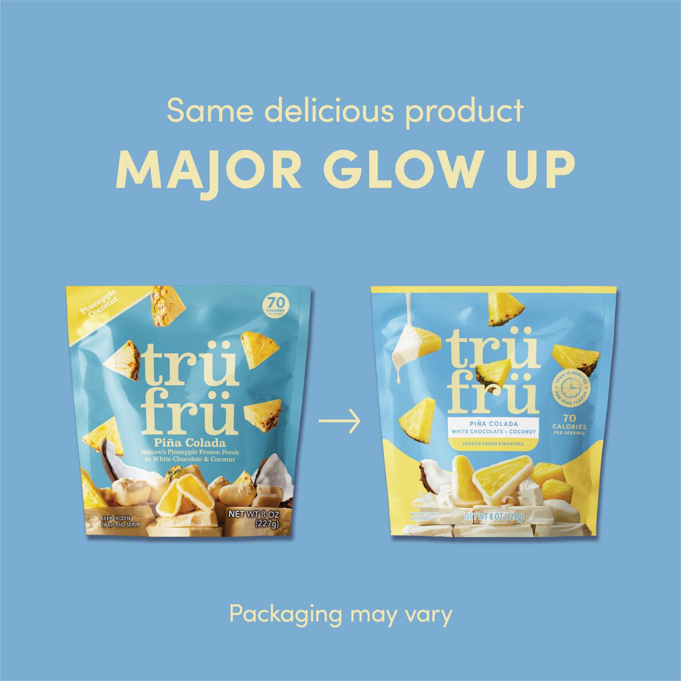 Tru Fru Frozen Pineapple - White Chocolate + Coconut; image 6 of 7