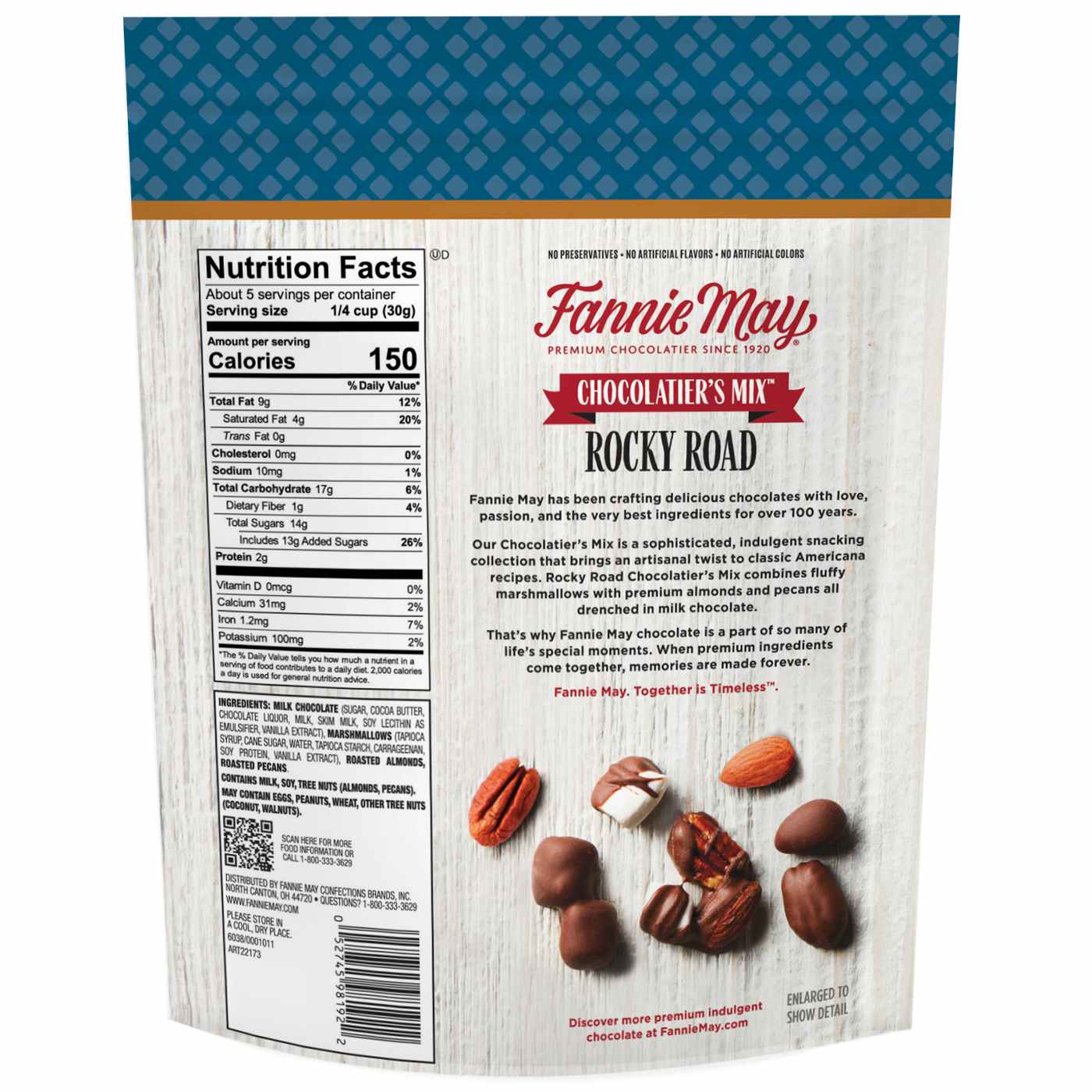 Fannie May Rocky Road Chocolatier's Mix - Shop Candy at H-E-B