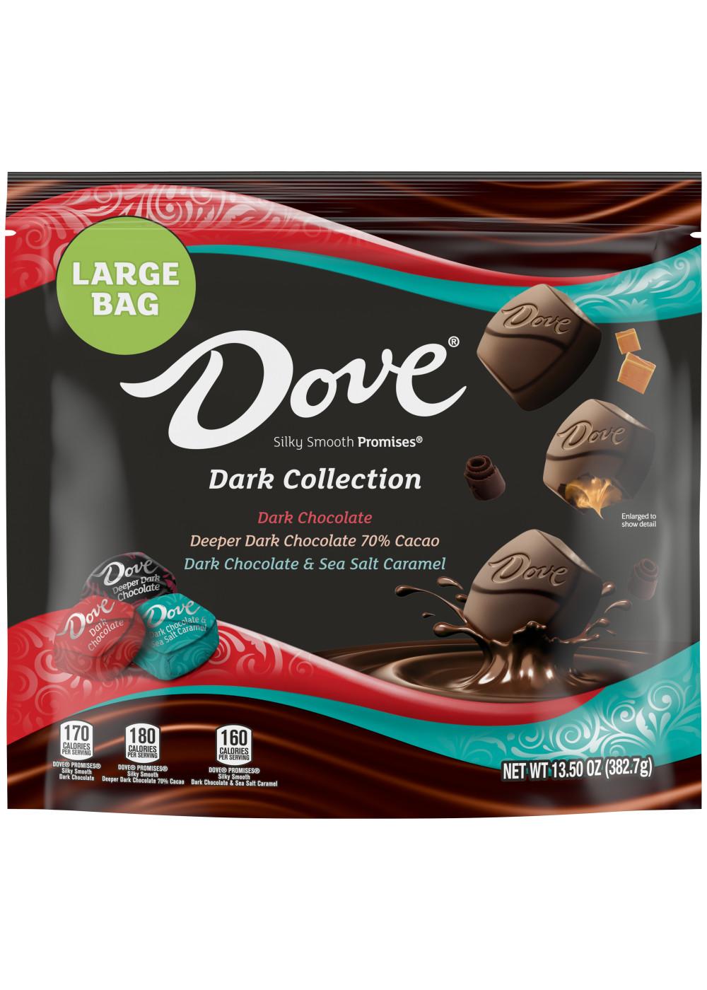 Dove Promises Dark Collection Chocolates; image 1 of 7