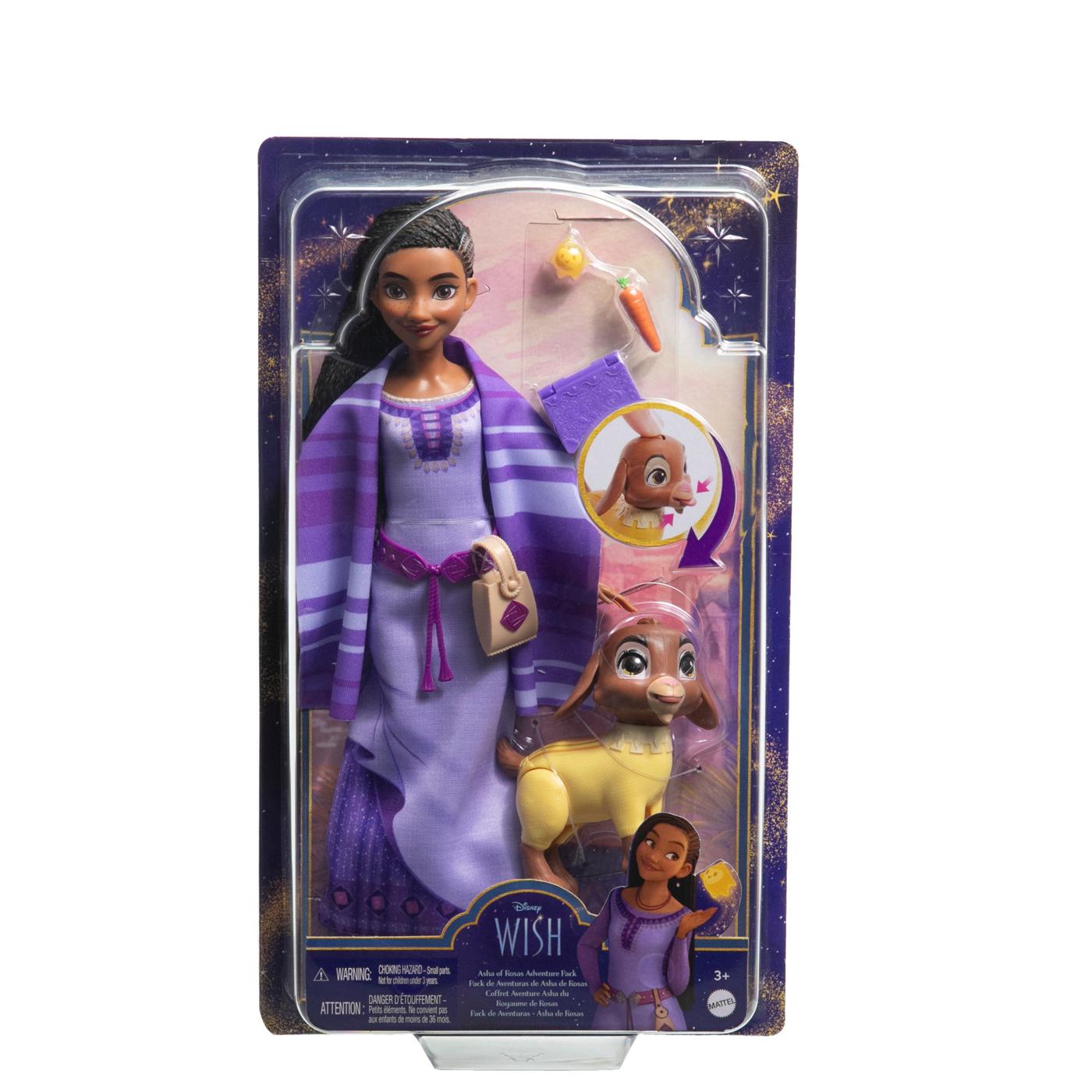 Disney Wish Asha of Rosas Fashion Doll Adventure Pack