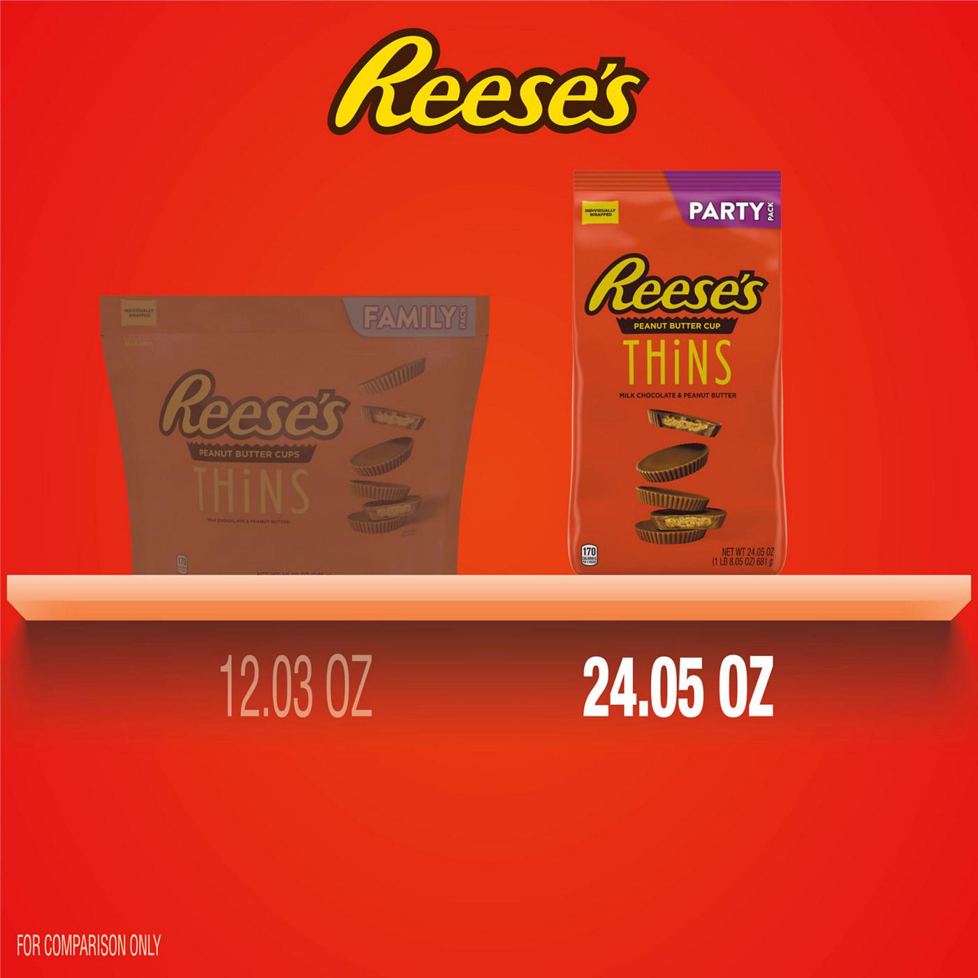 Reese's THiNS Peanut Butter Cups Candy - Share Pack - Shop Candy at H-E-B