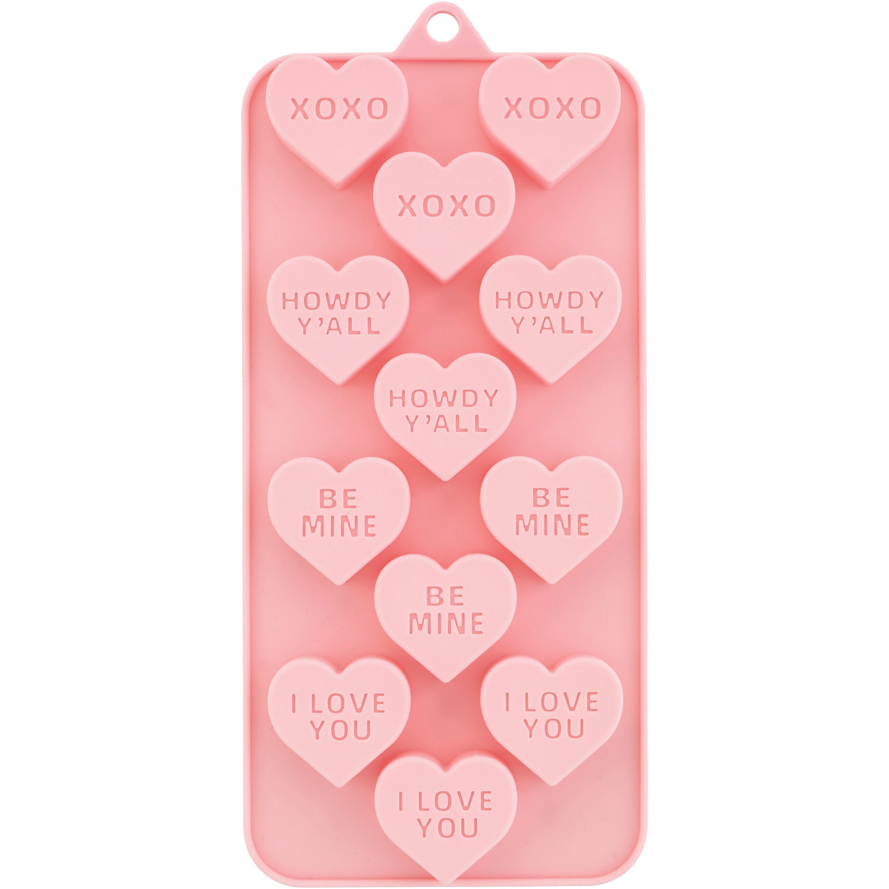 Heart Rubber Candy Mold (20 Cavity) —