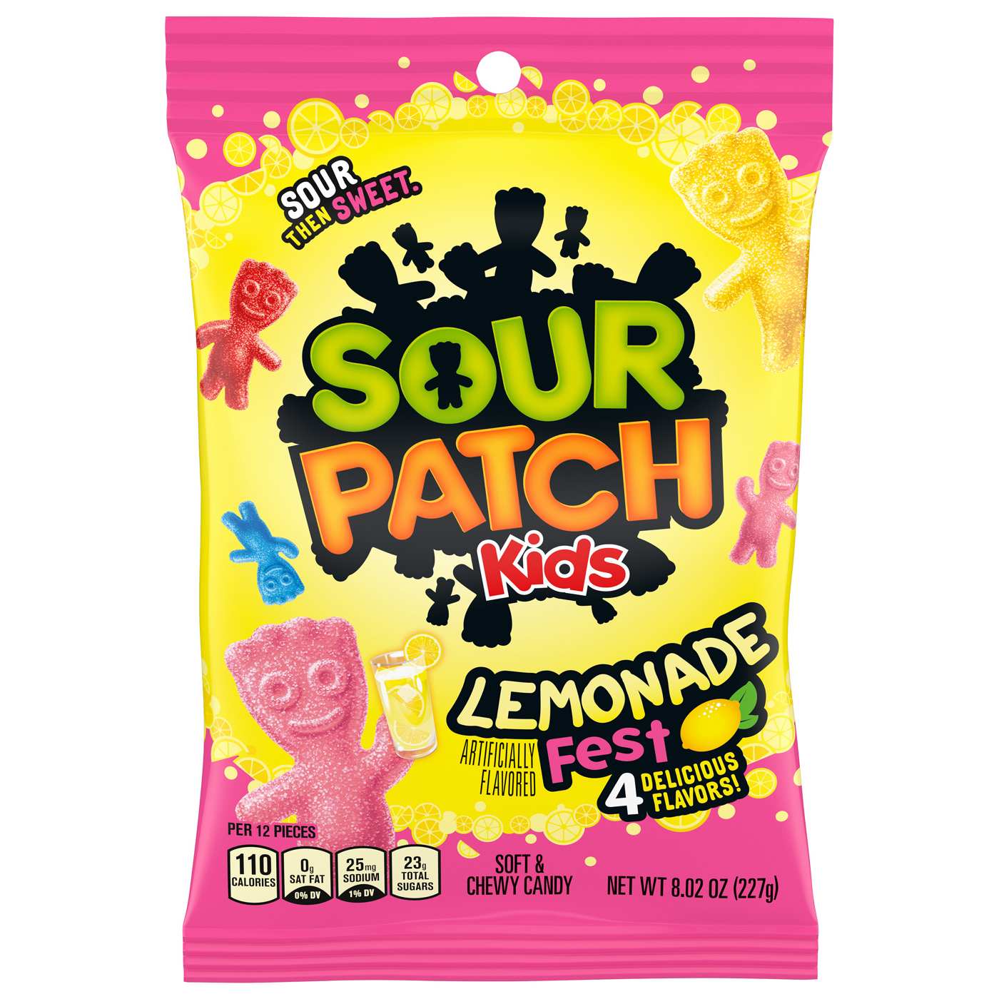 Sour Patch Kids Lemonade Fest Chewy Candy; image 1 of 3