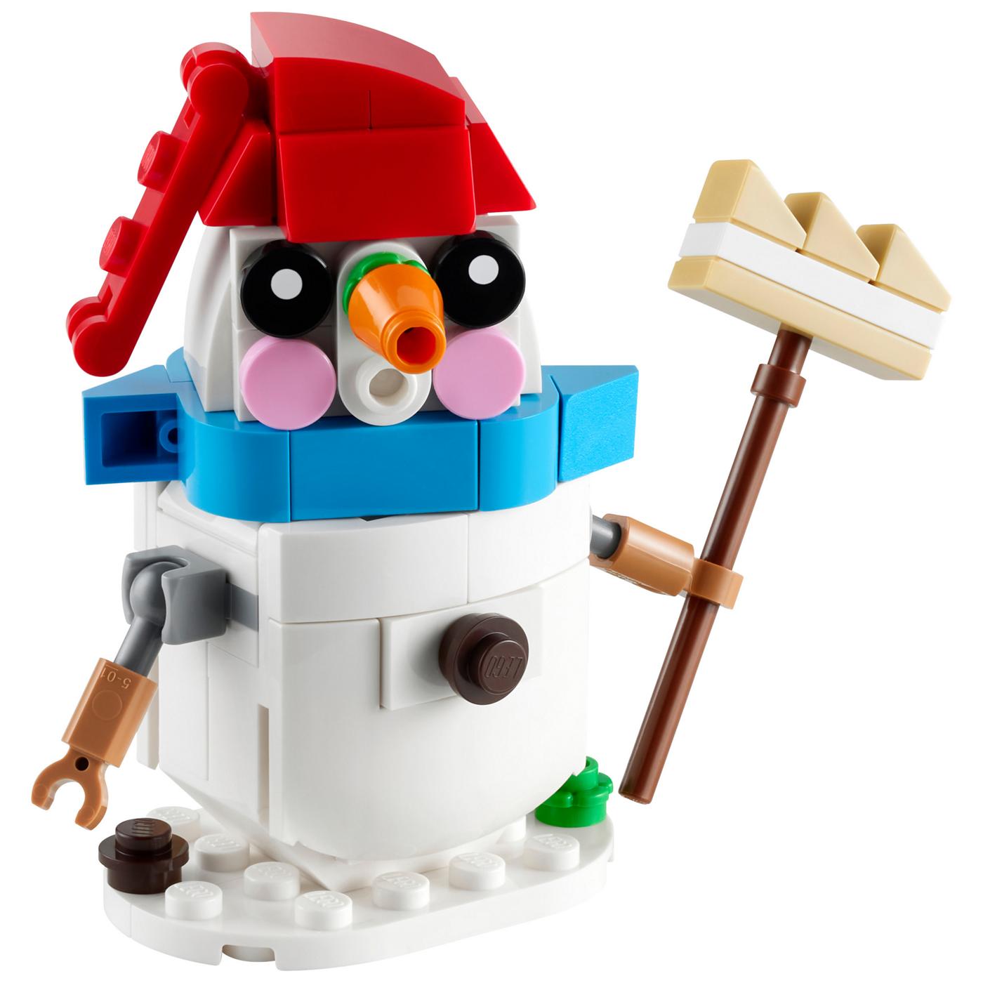 Lego Creator Snowman Figure; image 1 of 2