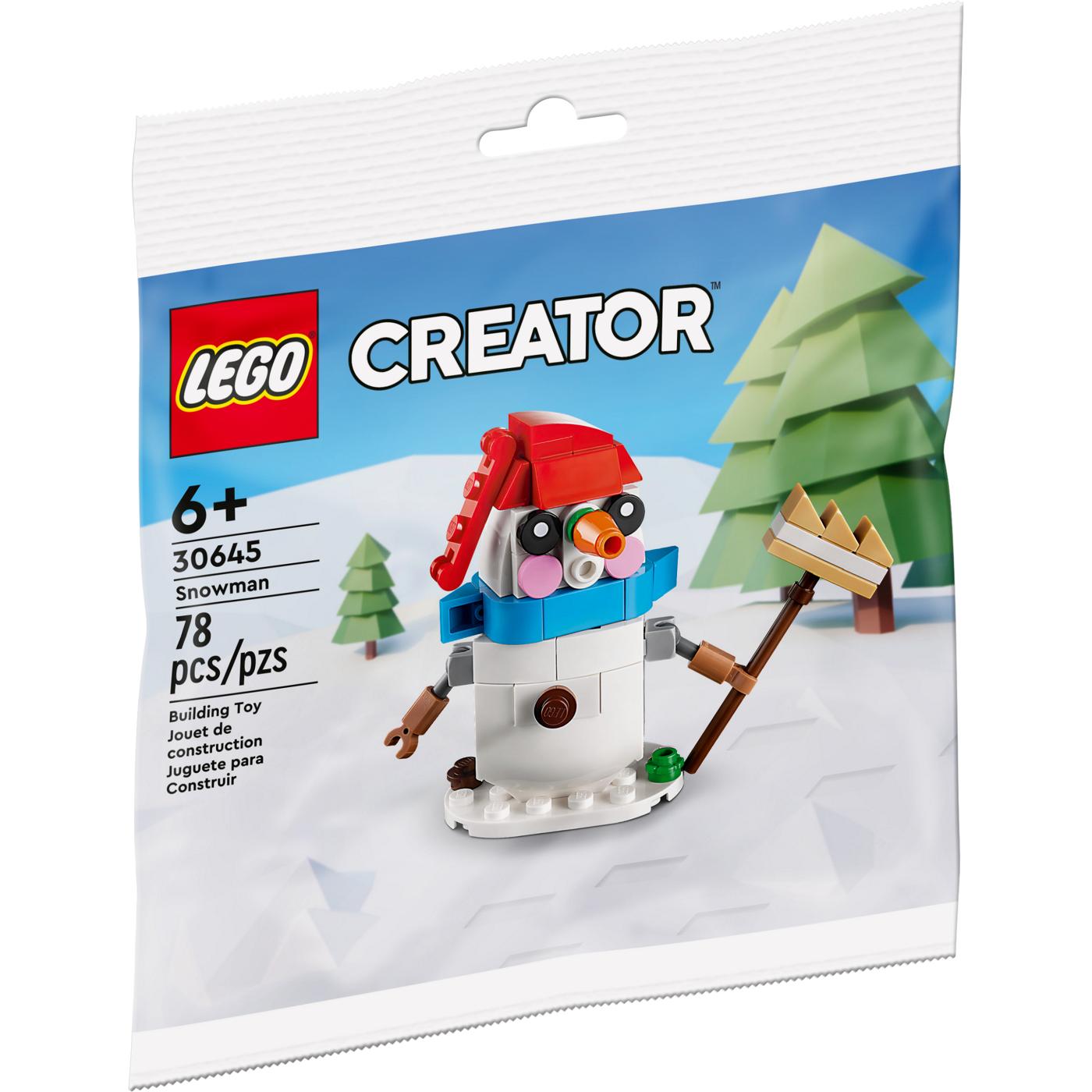 Lego Creator Snowman Figure; image 2 of 2