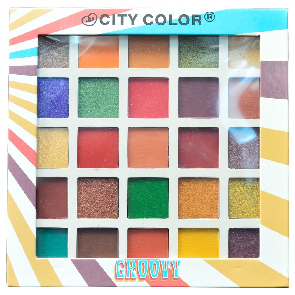 City Color Groovy Eyeshadow Palette Shop Eyeshadow at HEB