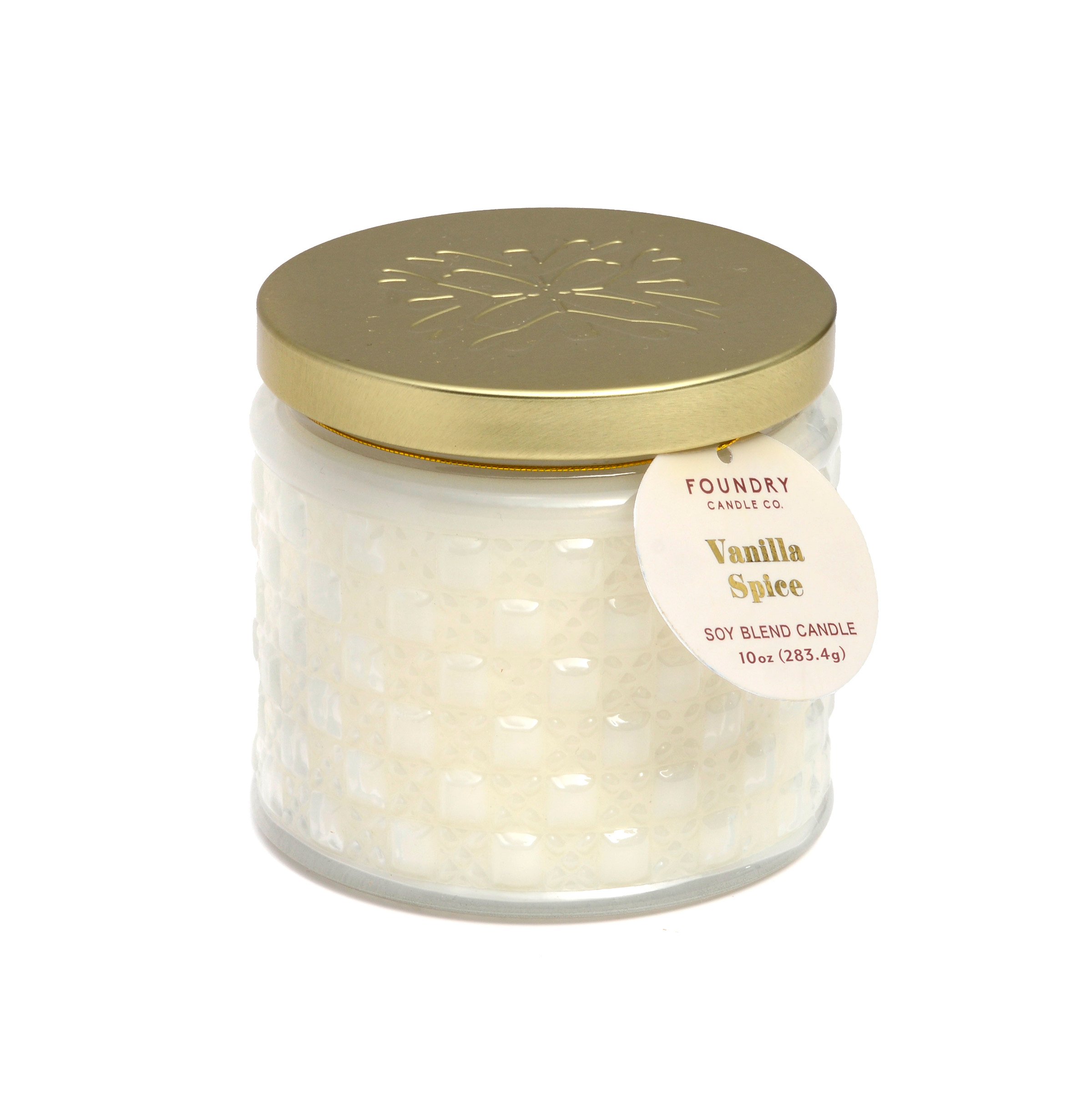 Foundry Candle Co. Vanilla Spice Scented Soy Candle Shop Candles at HEB