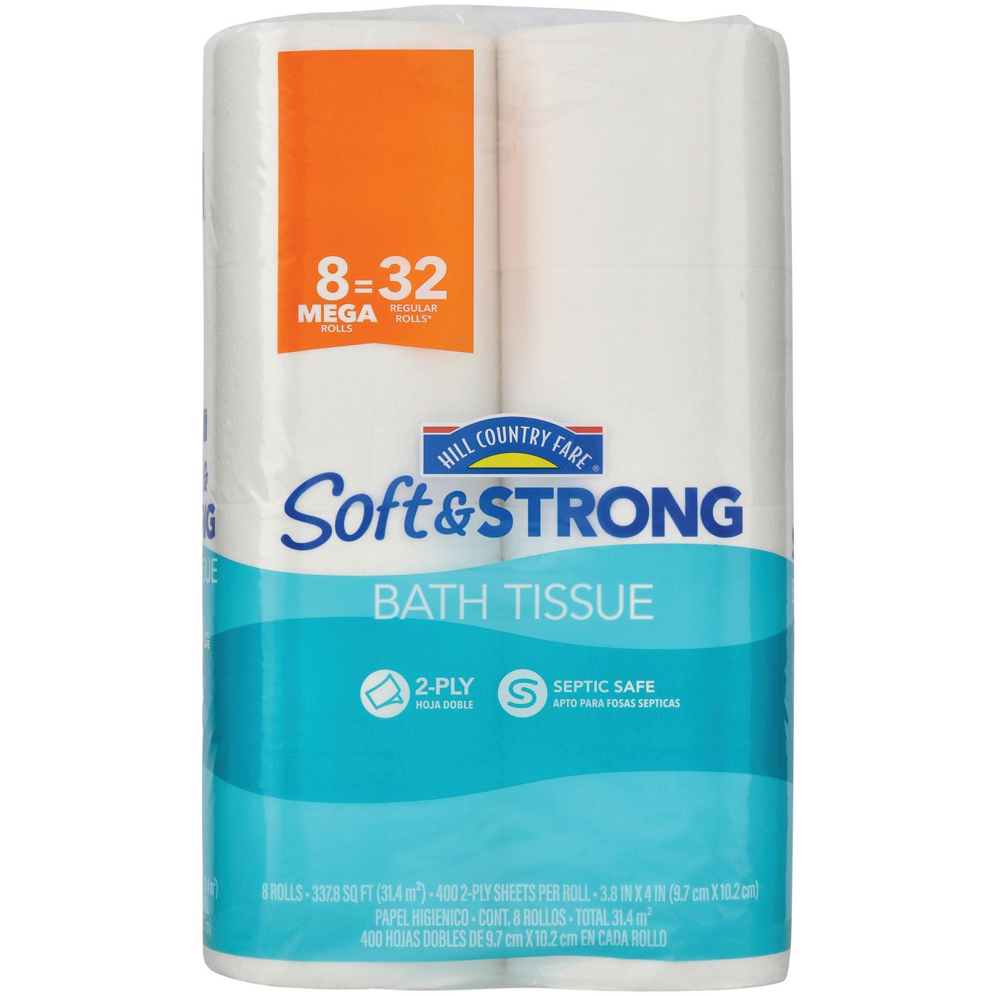 Hill Country Fare Soft & Strong Toilet Paper; image 1 of 2