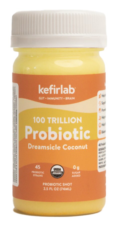 Kefir Lab Organic Probiotic Shot - Dreamsicle Coconut, 2.5 oz | Central ...