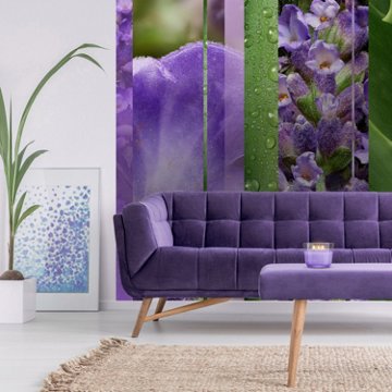 Glade Tranquil Lavender & Aloe 3 Wick Candle, 6.8 oz