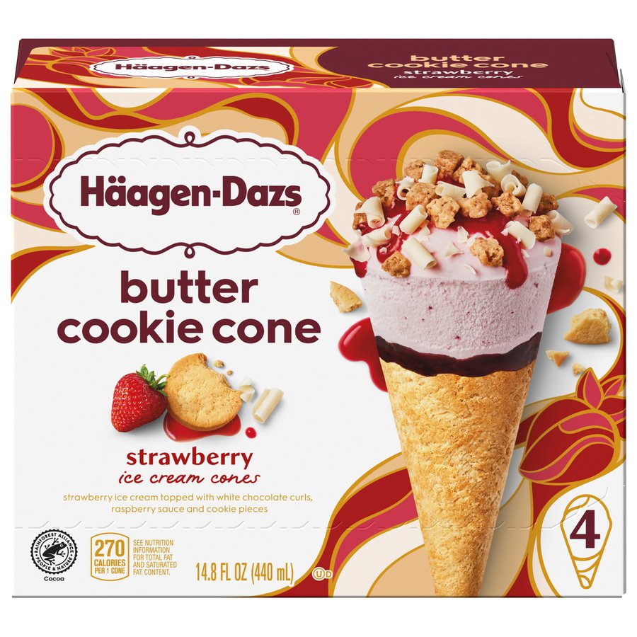 Haagen Dazs Butter Cookie Cone