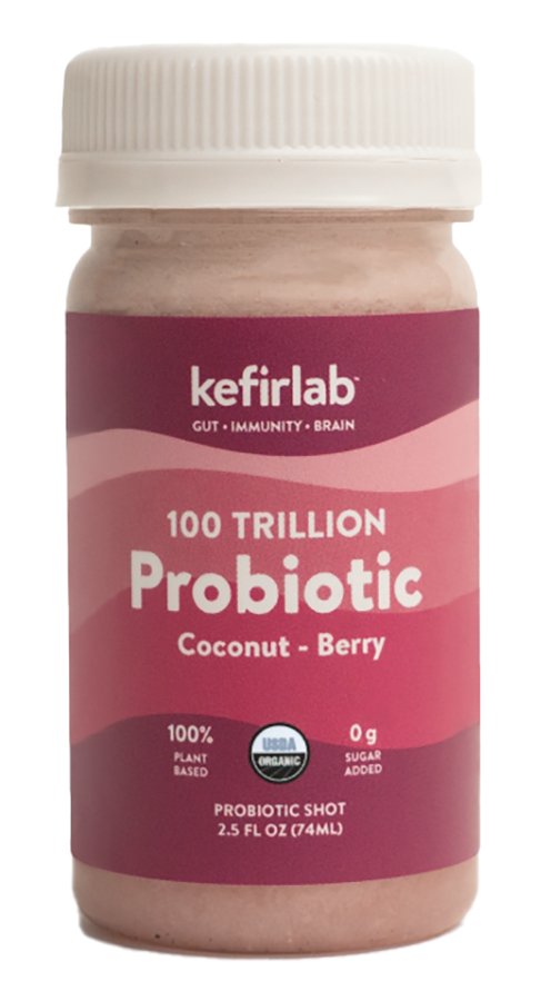 Kefir Lab Organic Probiotic Shot - Coconut Berry, 2.5 oz | Central ...
