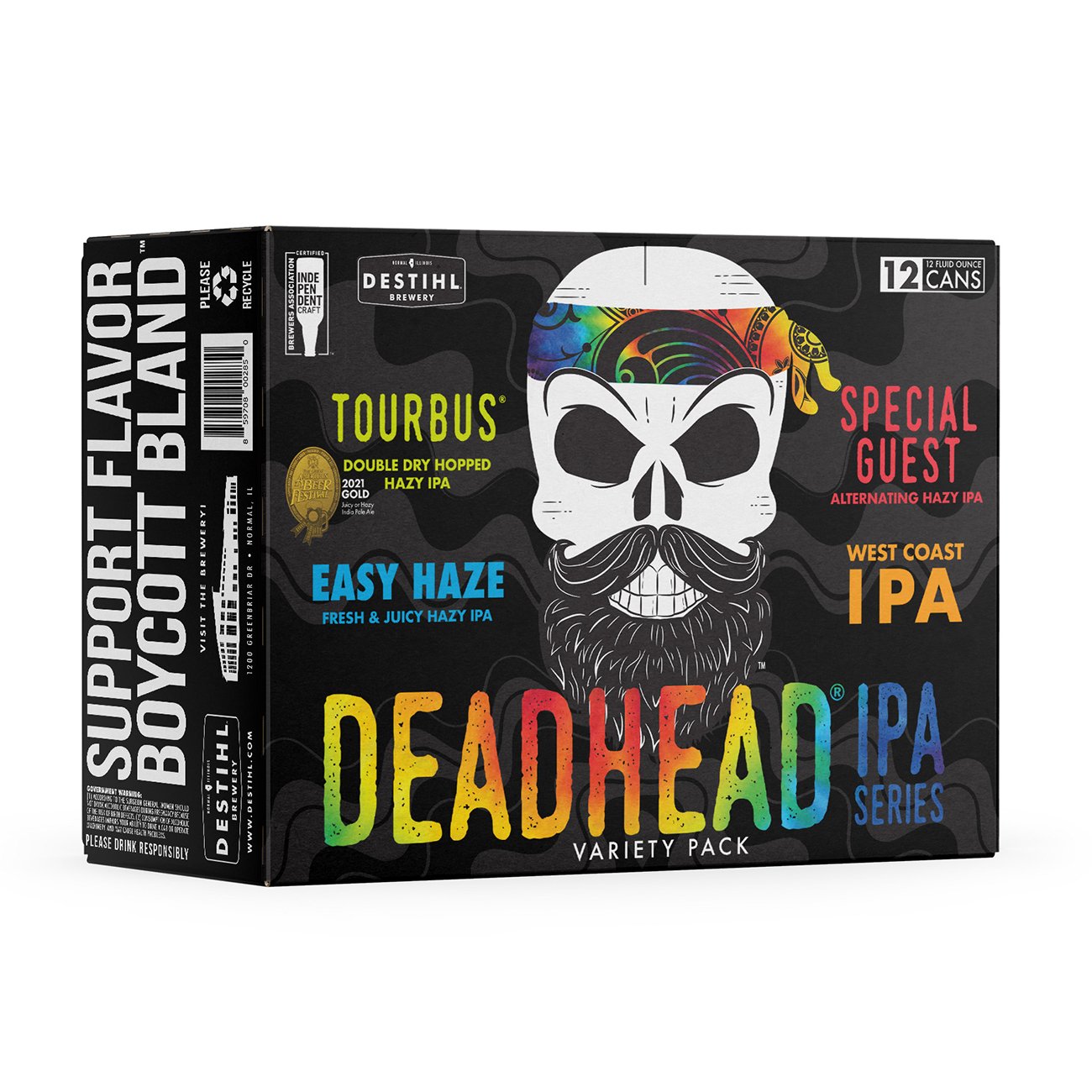 Destihl Deadhead IPA Series Variety Pack 12 pk Cans - Shop Beer at H-E-B