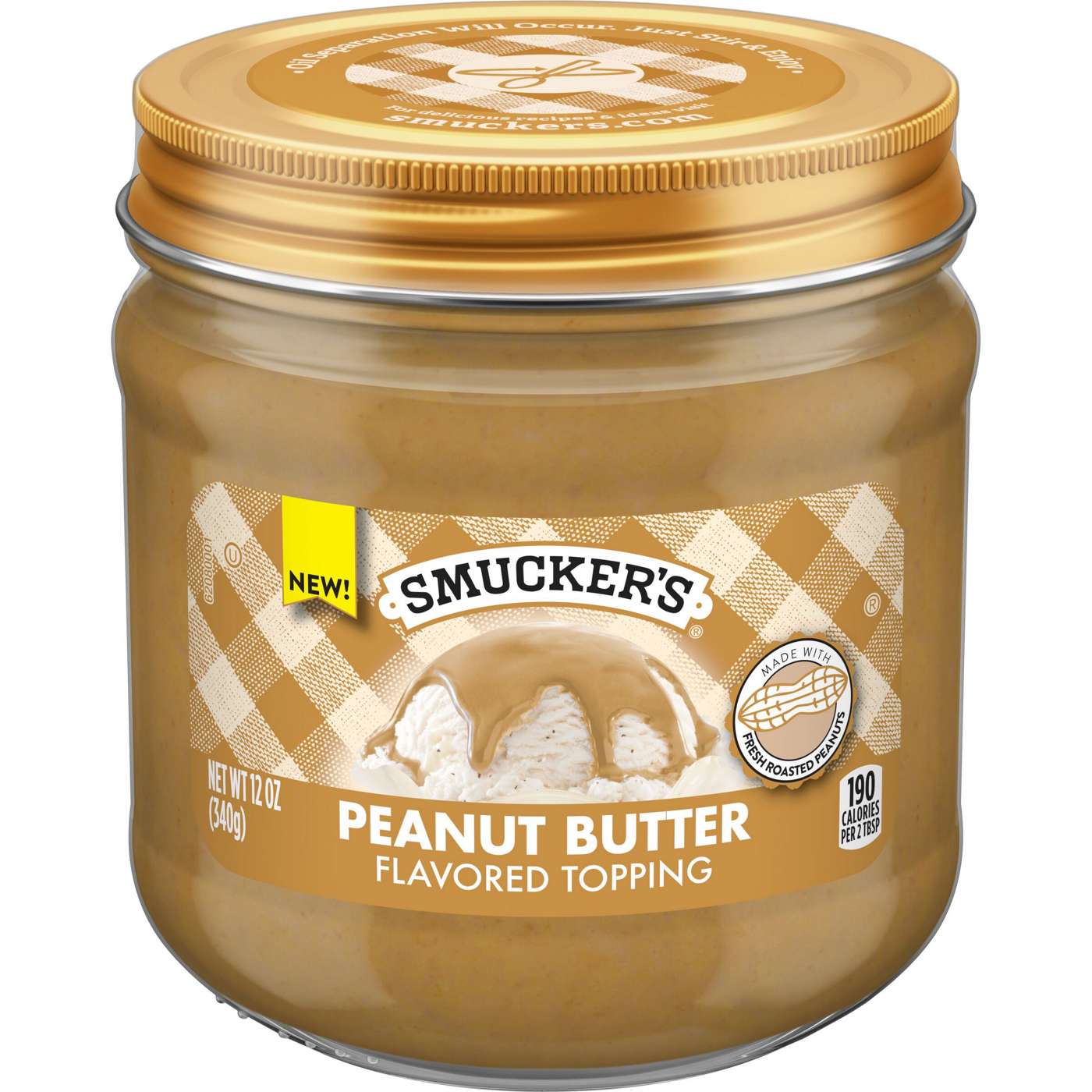 Smucker's Peanut Butter Topping; image 1 of 3