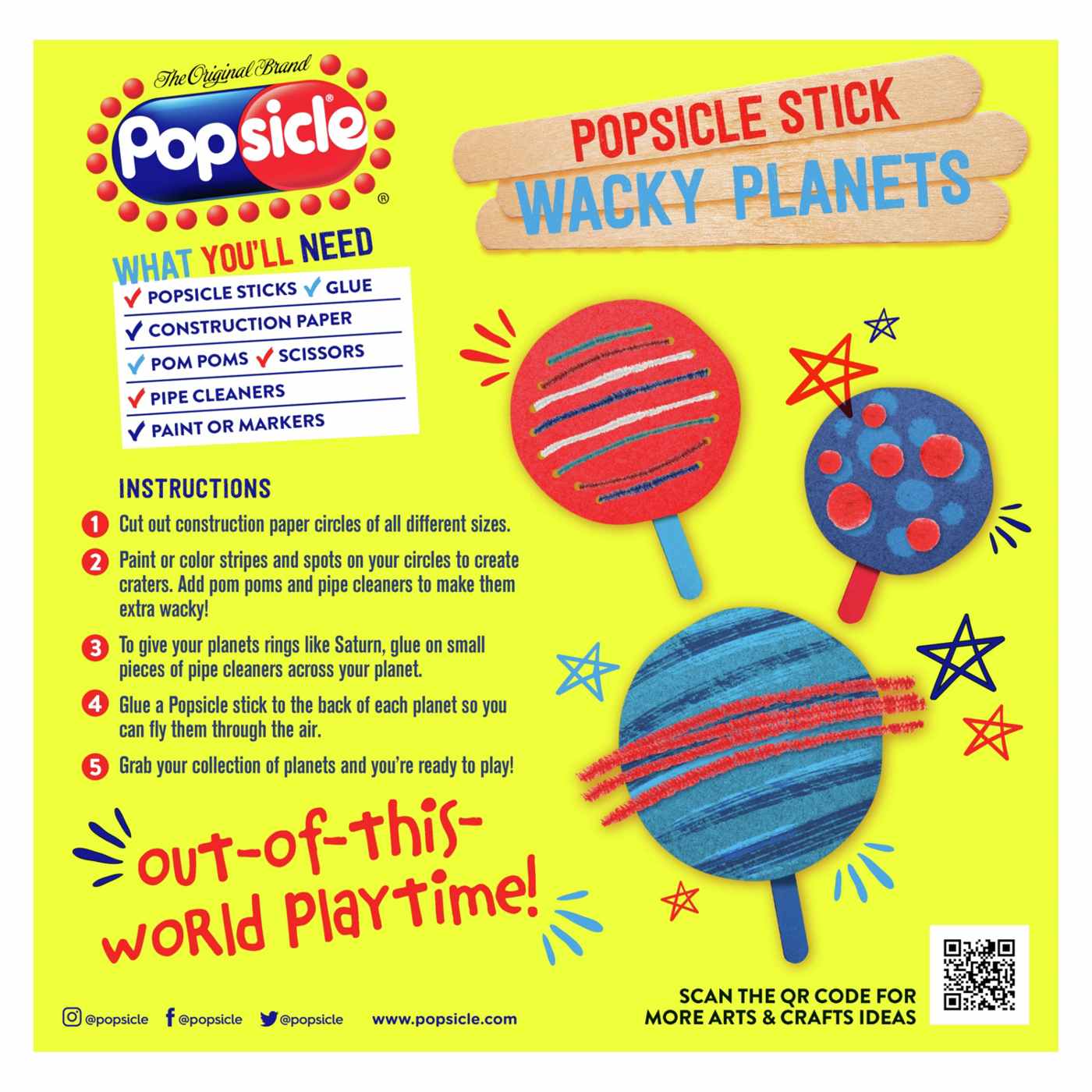 Popsicle Fire Cracker Ice Pops Shop Bars & pops at HEB