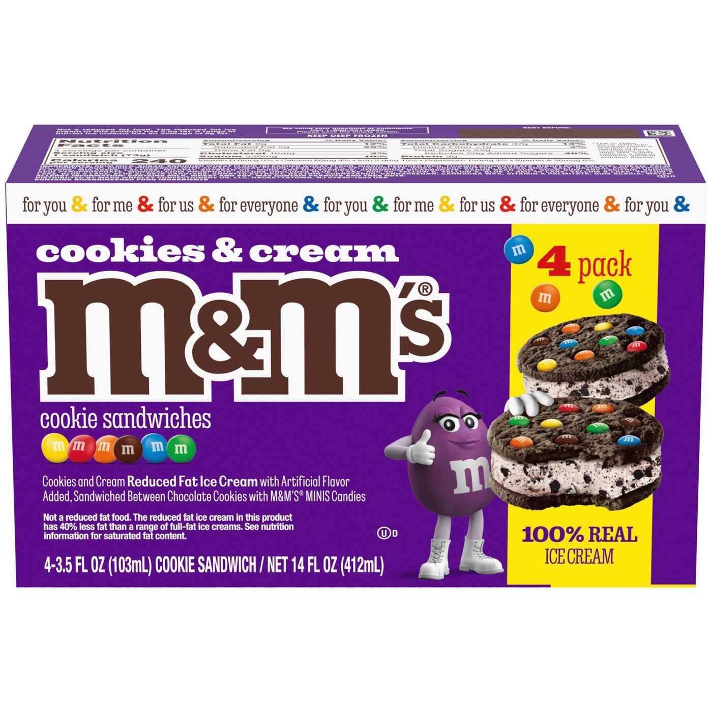 Nestle Ready To Bake Cookie M&M Minis