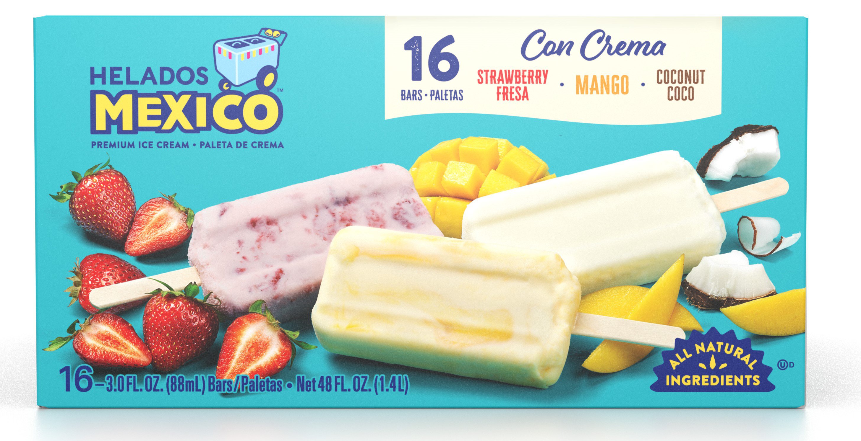 Helados Mexico Ice Cream Bars Variety Pack - Shop Bars & Pops at H-E-B