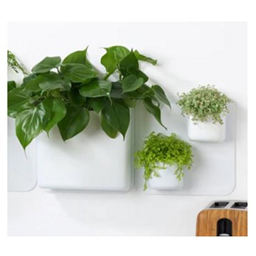 Honey Can Do Perch Bitsy Magnetic Container - White