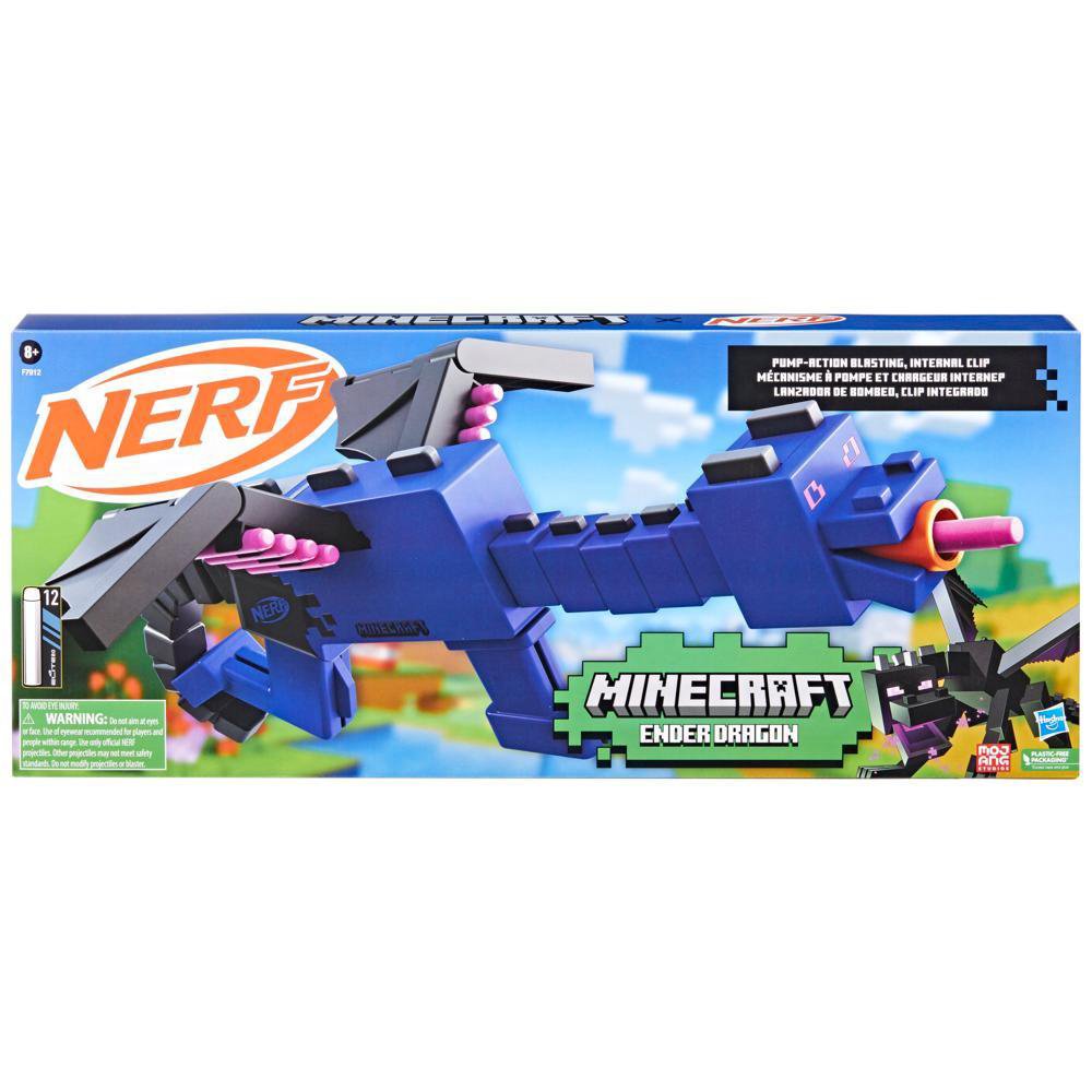 Nerf Minecraft Ender Dragon Foam Dart Blaster - Shop Blasters at H-E-B