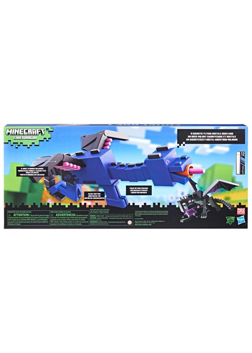 Nerf Minecraft Ender Dragon Foam Dart Blaster; image 2 of 3