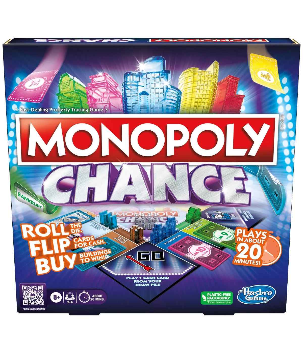 Monopoly Chance Edition Board Game; image 1 of 4
