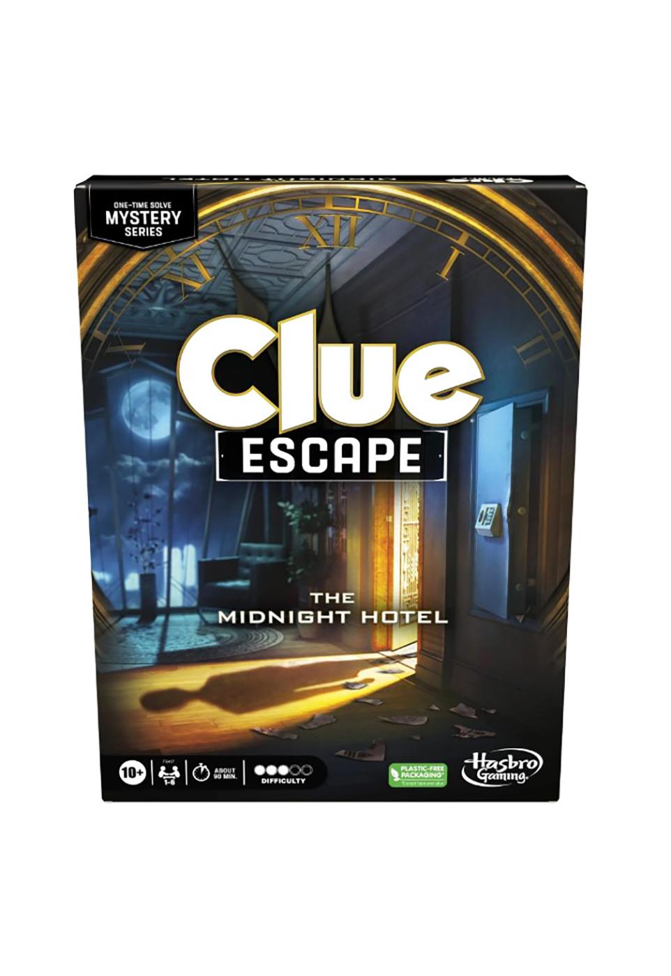 Clue Escape: The Midnight Hotel Board Game; image 1 of 2