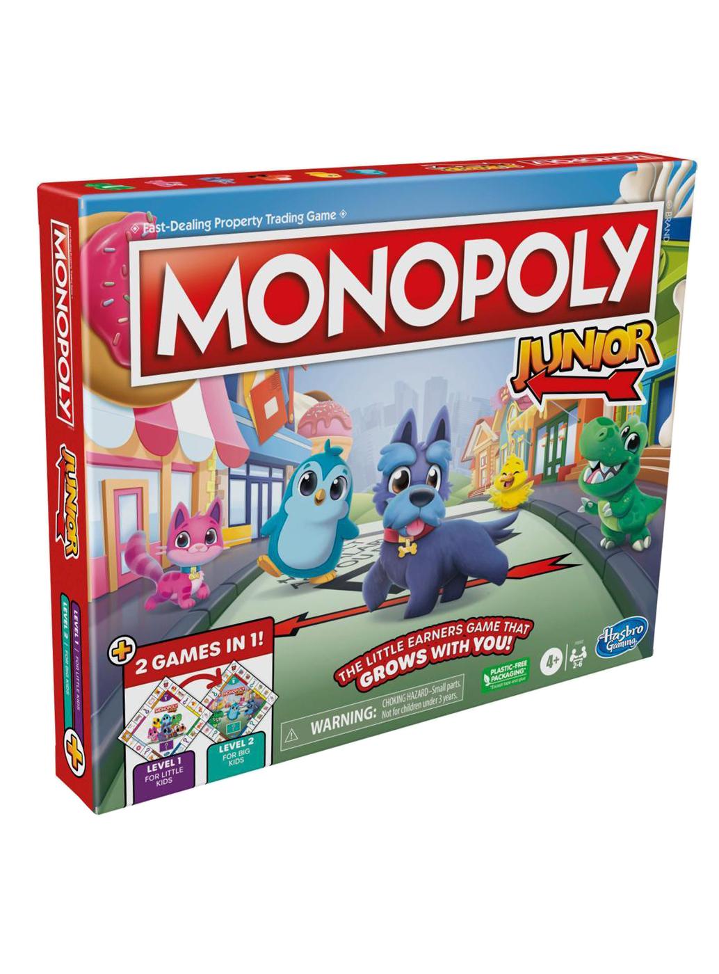 Monopoly Junior 2-in-1 Board Game; image 3 of 4