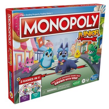 Monopoly Junior 2-in-1 Board Game
