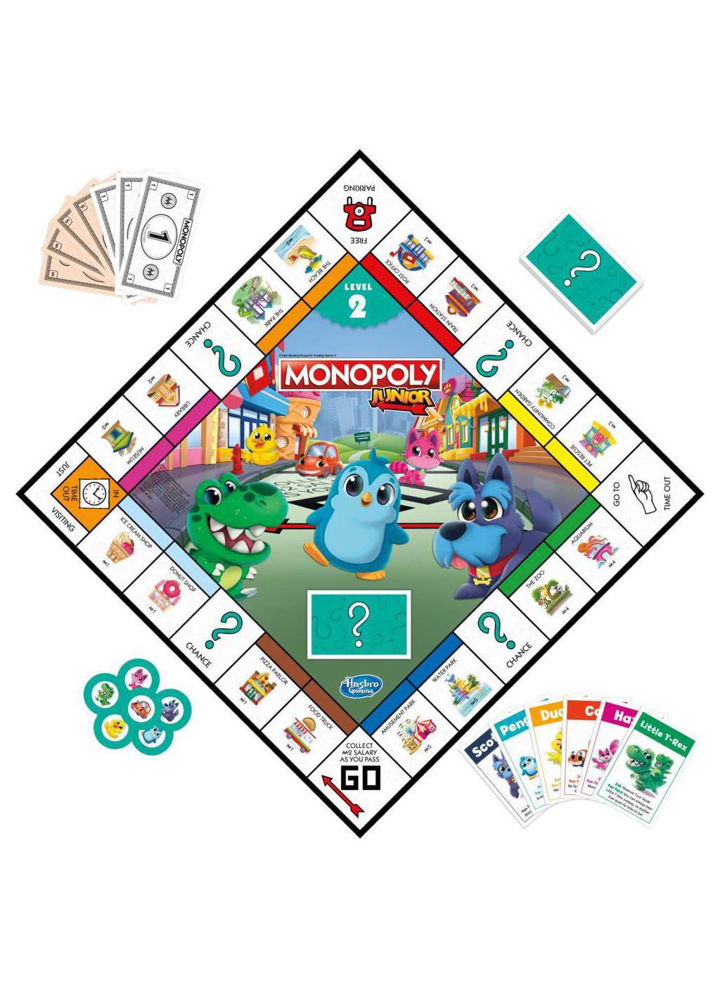 Monopoly Junior 2-in-1 Board Game; image 4 of 4