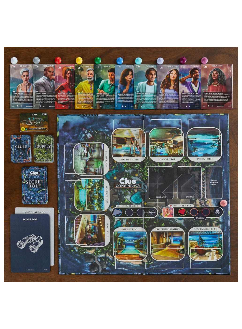 Clue Conspiracy Edition Board Game; image 3 of 5