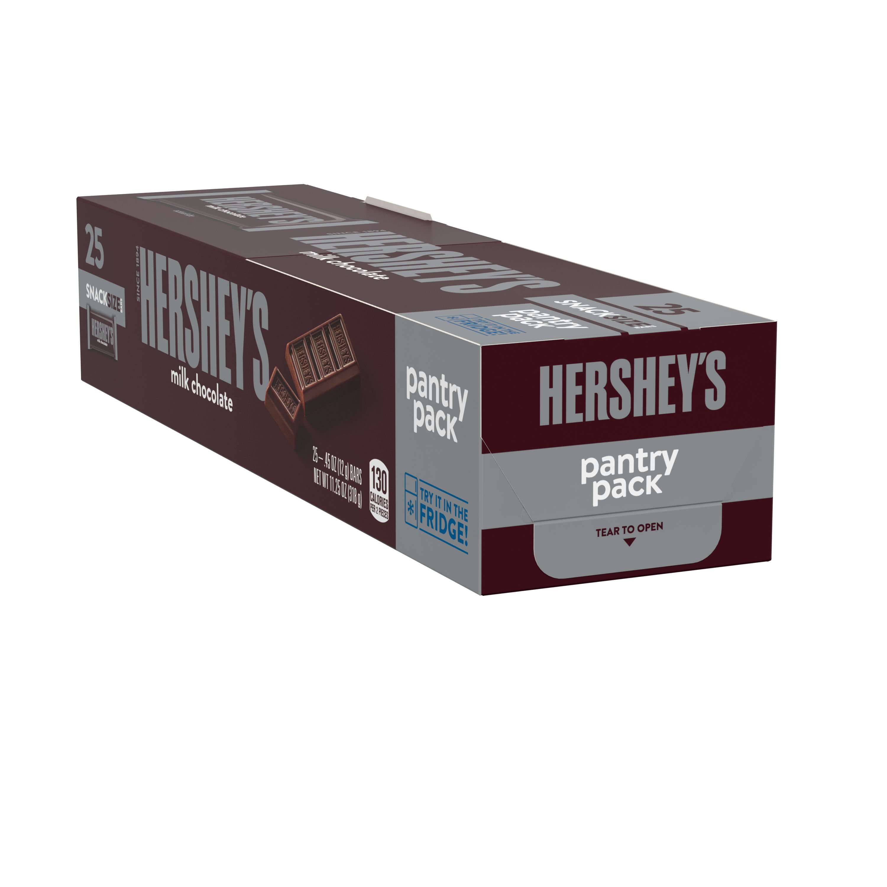 Save on Hershey's Milk Chocolate Candy Bars Snack Size Order