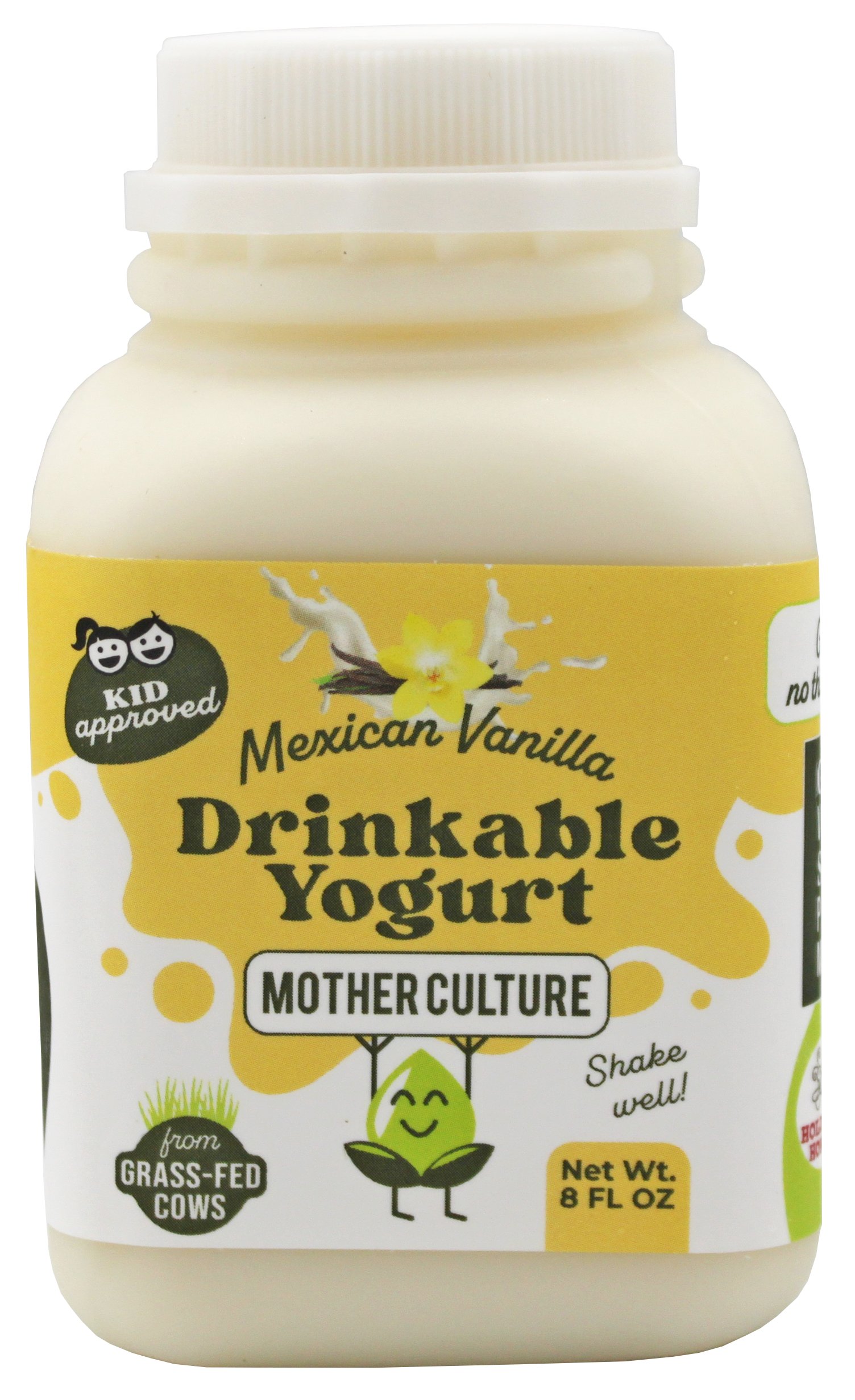 POLICY サンブロック 2本、イミュニティフレッシュ1本、ホワイトベース3本 Mother Culture Mexican Vanilla Drinkable Yogurt, 8 oz | Central